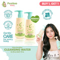 Buy 1 Get 1 Peaboo Baby Extra Sensitive Cleansing Water Gentle No-Rinse Bath & Travel Essential