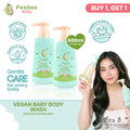 Buy 1 Get 1 Peaboo Baby Vegan 2in1 Body Wash Tear Free Gentle Head to Toe for Newborns to Toddlers