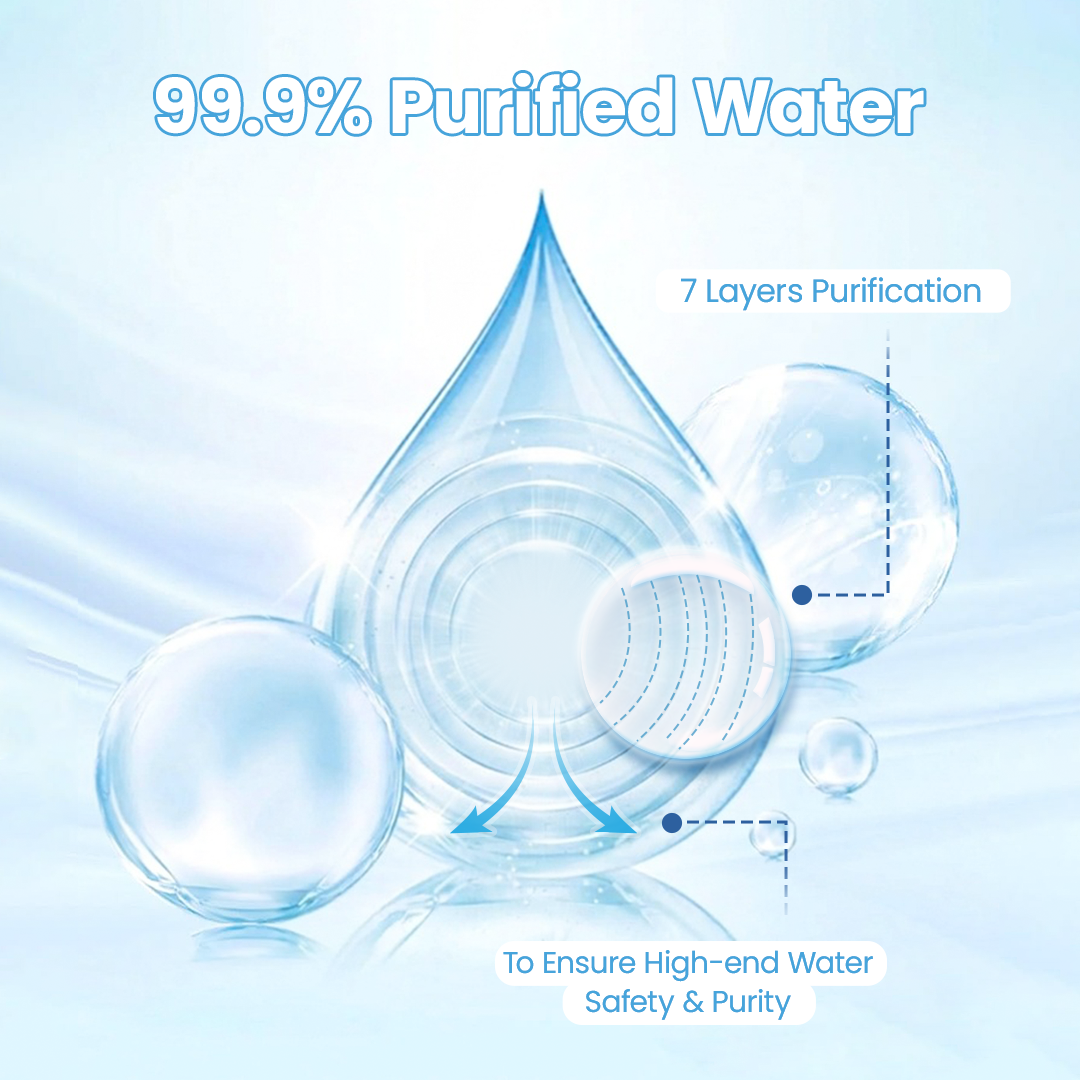 Buy 2 Get 2 Peaboo Baby Mini Travel Packs Wet Wipes Premium Pure Water Wipes Unscented