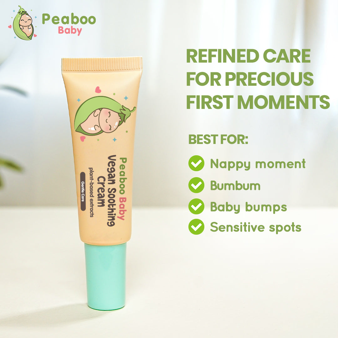 Buy 1 Get 1 Peaboo Baby Vegan Soothing Cream Fast Relief for Diaper Rash & Irritation