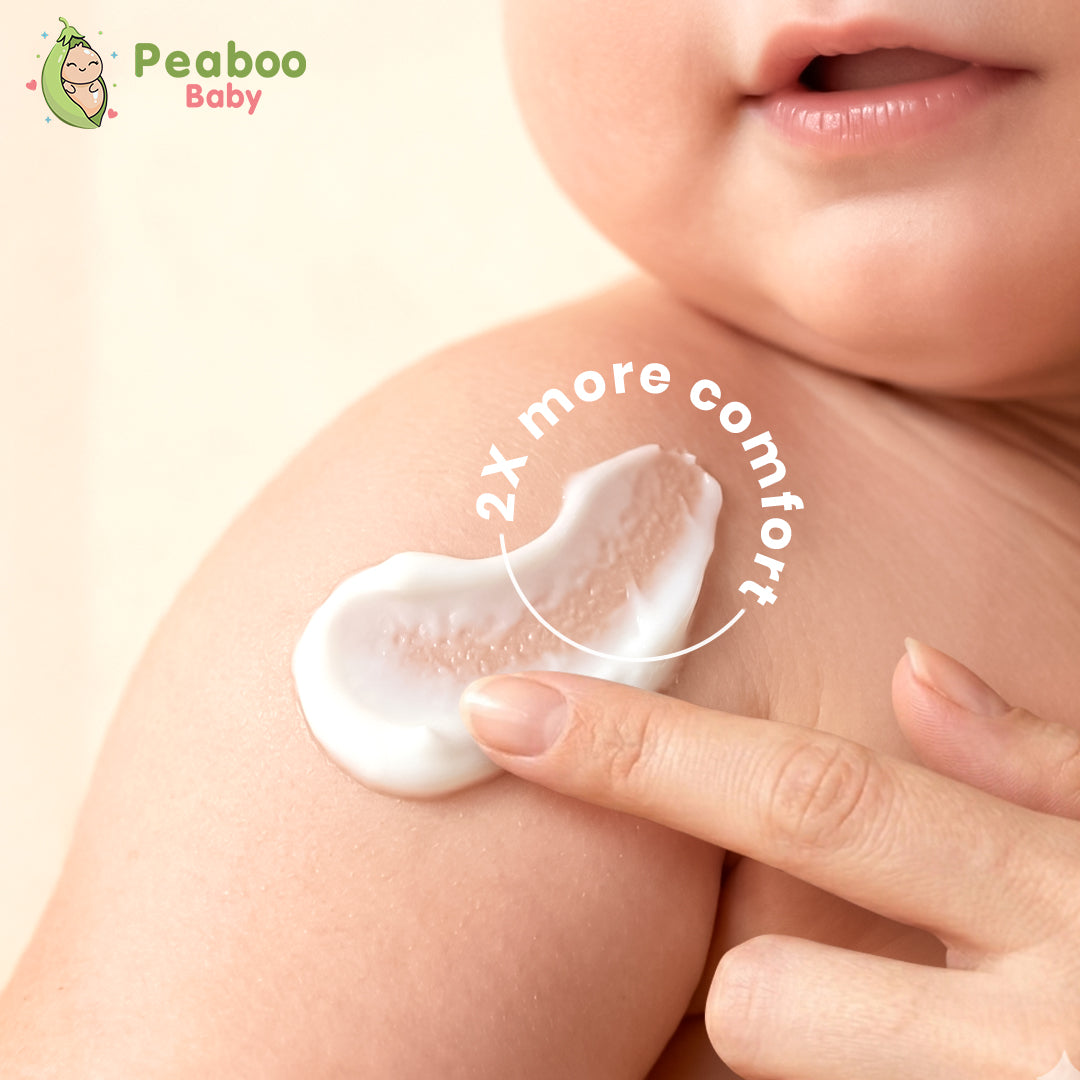 Peaboo Baby Vegan Moisturizing Cream Intense Repair for Dry & Sensitive Skin with Shea Butter (50g)
