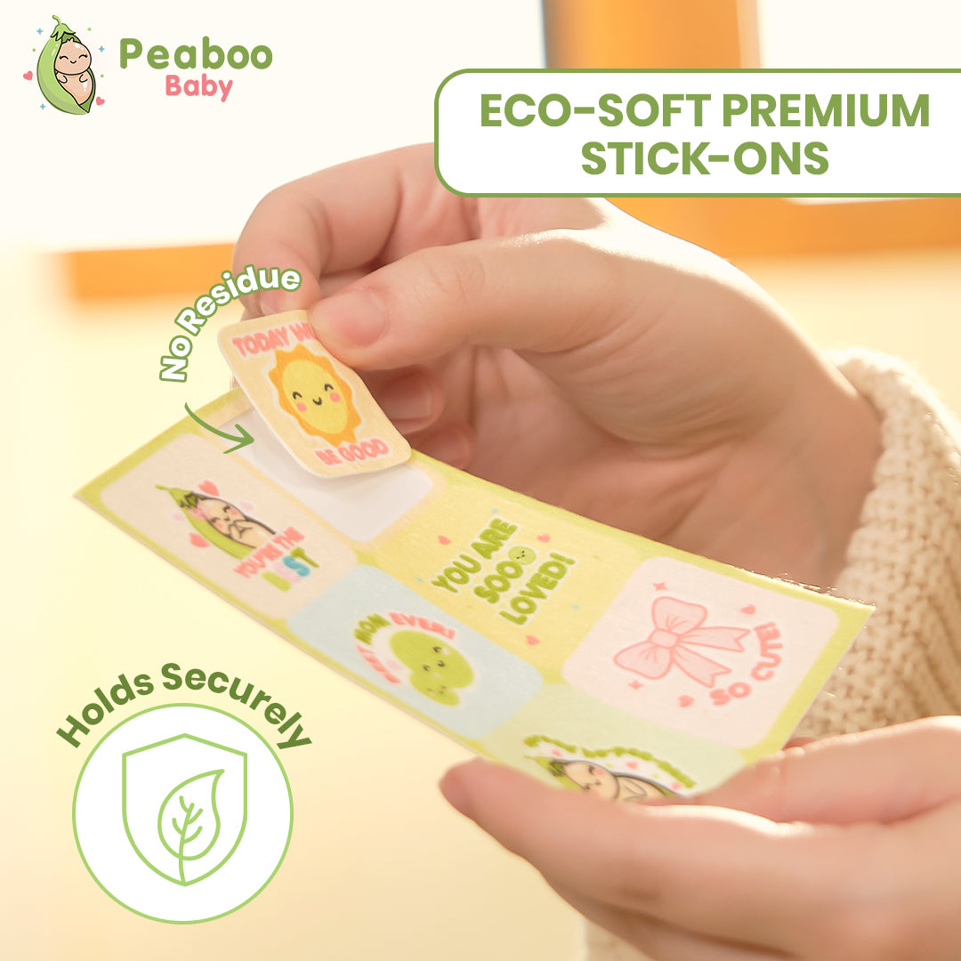 Buy 2 Get 1 Peaboo Baby Citronella Patches Natural Worry-Free Outdoor Stick-Ons (12 Cute Designs)